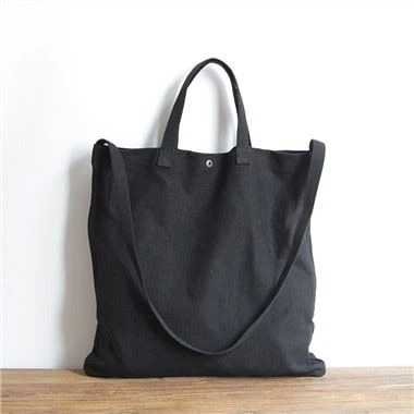 Borsa tote a spalla in tela